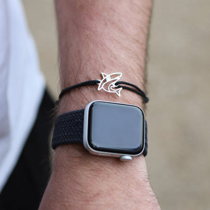 bijou requin poignet homme