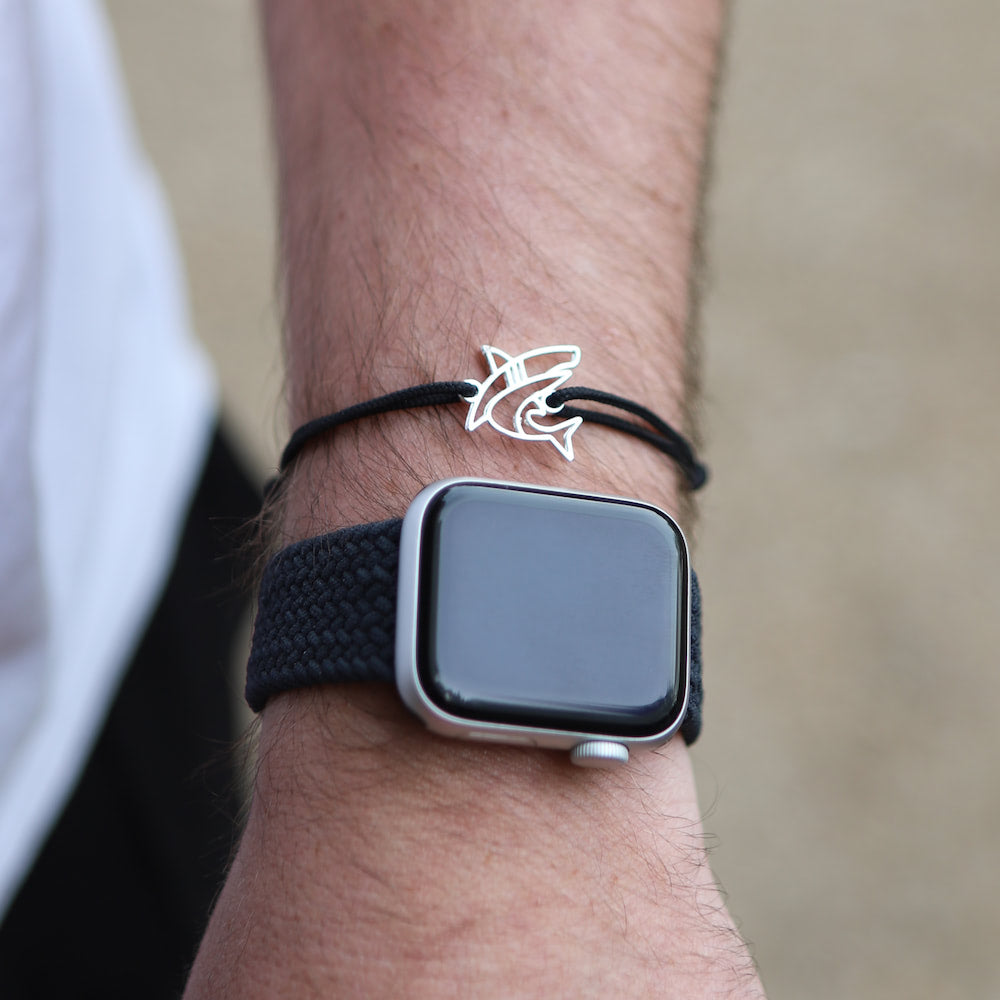 bijou requin poignet homme