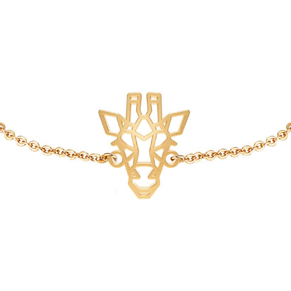 Bracelet Girafe or Chaîne Zoom #Couleur et bracelet_No
