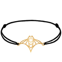 Bracelet Raie 2 Or cordon #Couleur et bracelet_Or avec cordon #Modèle_Modèle 2