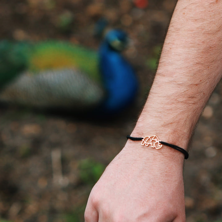 bijou rhinocéros poignet homme