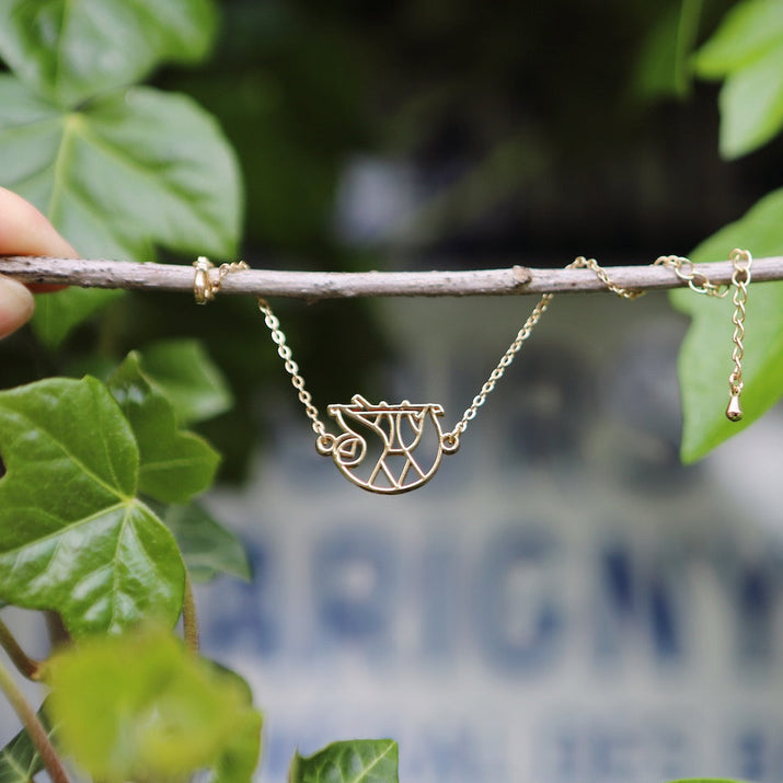 Bracelet chaîne Paresseux suspendu