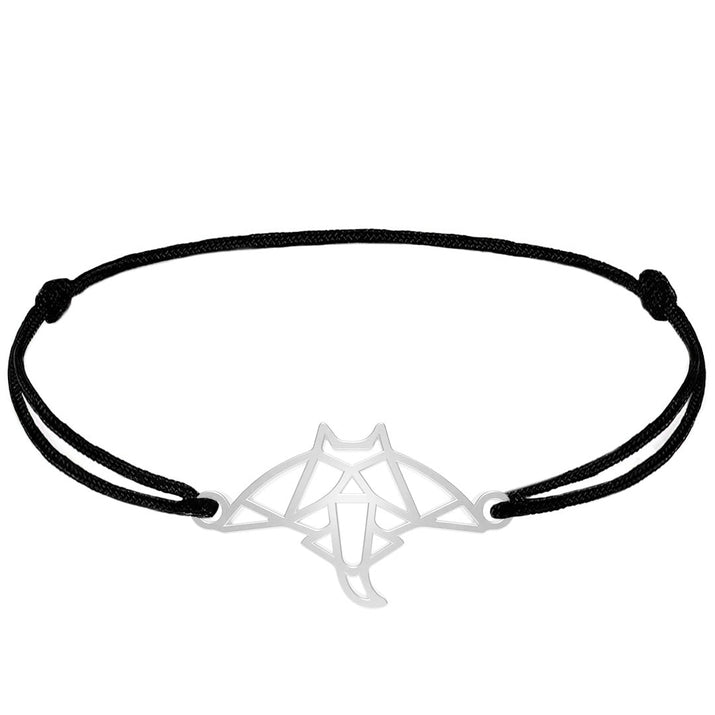 Bracelet Raie 1 argent Cordon #Couleur et bracelet_Argent avec cordon #Modèle_Modèle 1