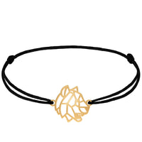Bracelet Tigre Or Cordon #Couleur et bracelet_Or avec cordon